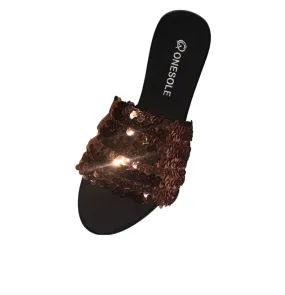 * Copper Sequin Interchangeable Top(shoe not included)