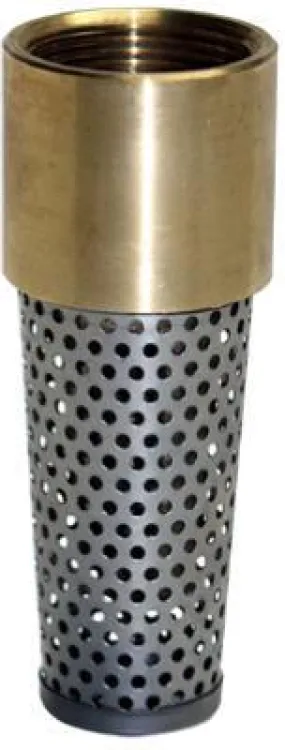 1-1/4" BRS Foot Valve