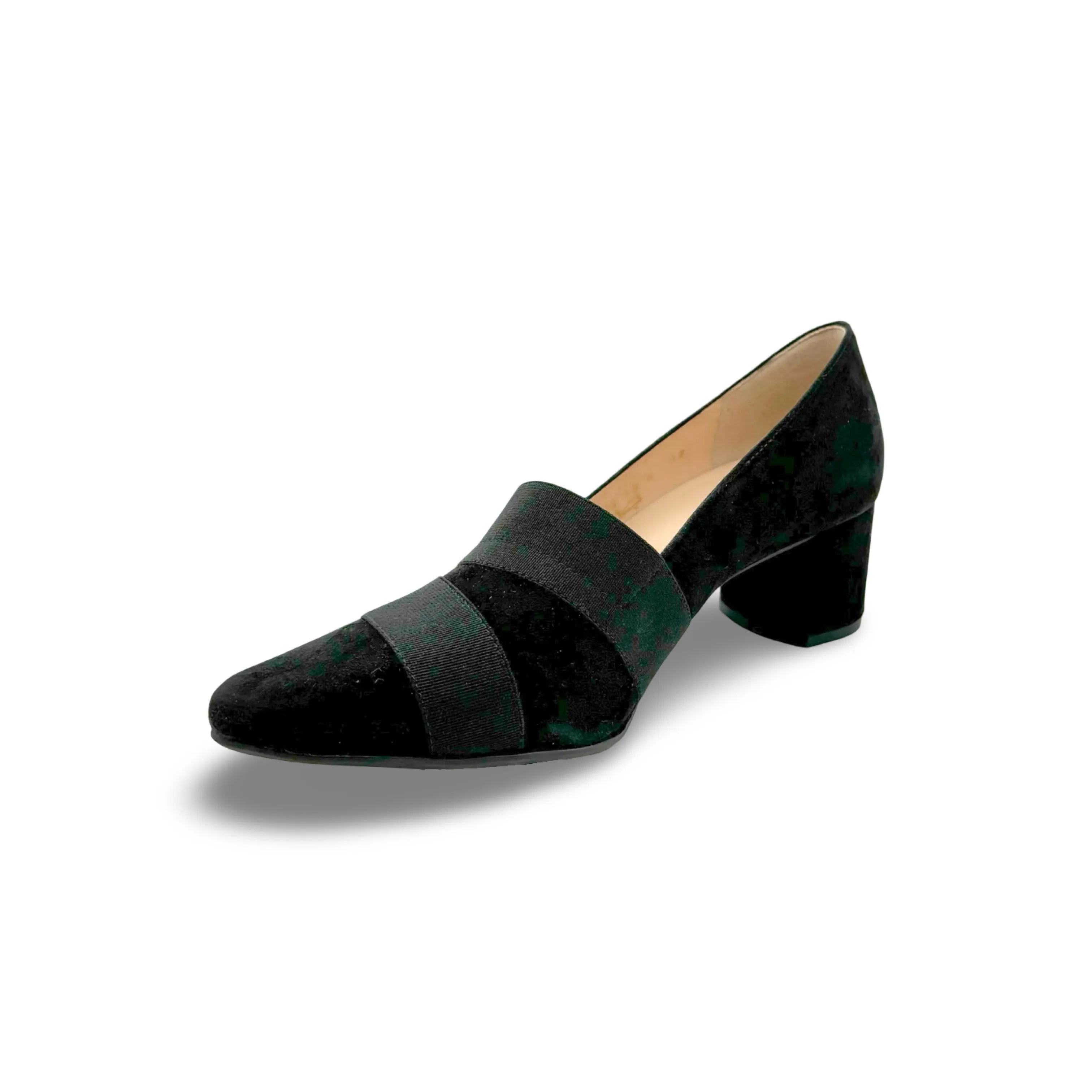 174542 Lady Black Suede Pump