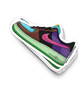 Air Force 1 Low "UNDFTD OG" Sneaker Sticker