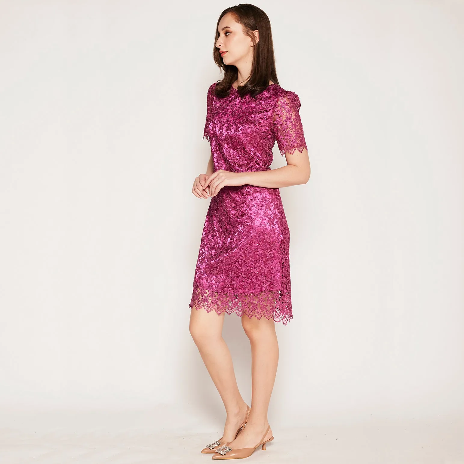 Alice Floral Lace Dress