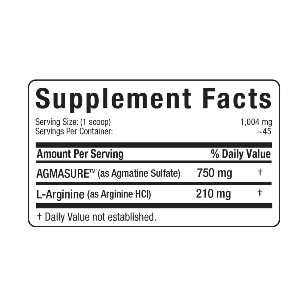 Allmax Nutrition Agmatine   Arginine 45 Grams