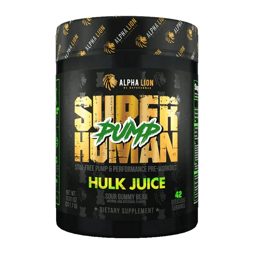 Alpha Lion SuperHuman Pump 42 Servings