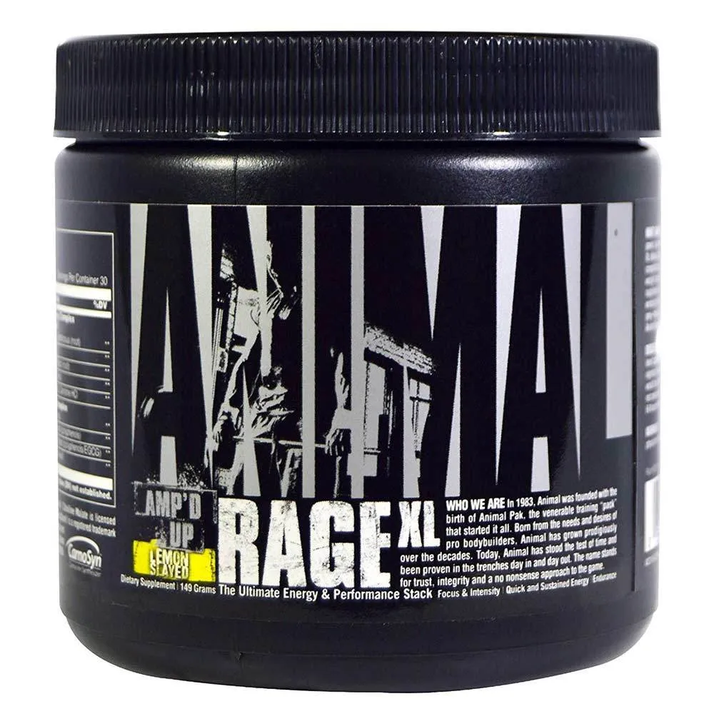 Animal Rage XL 30 Servings