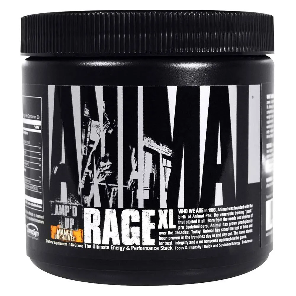 Animal Rage XL 30 Servings