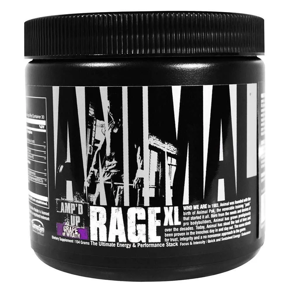 Animal Rage XL 30 Servings