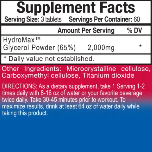 APS Nutrition HydroMax 180 Tablets