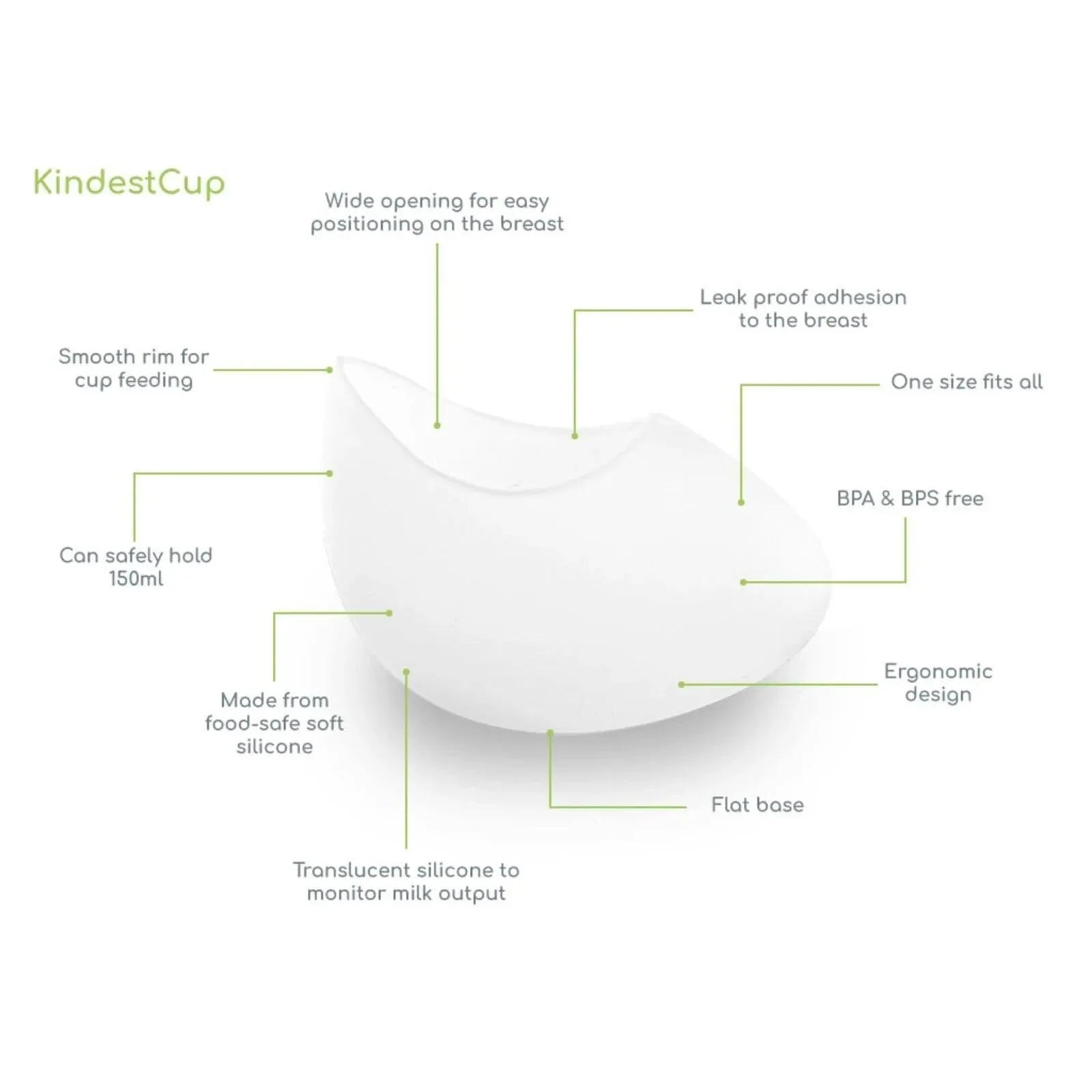 Ardo KindestCup 3-in-1 Breastmilk Collector