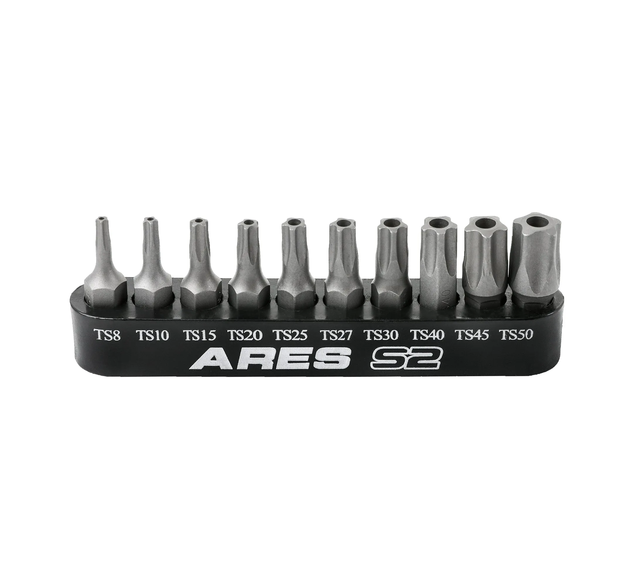 ARES 31004 - 10-Piece 5-Point Torx Plus Tamper Proof Security Bit Set