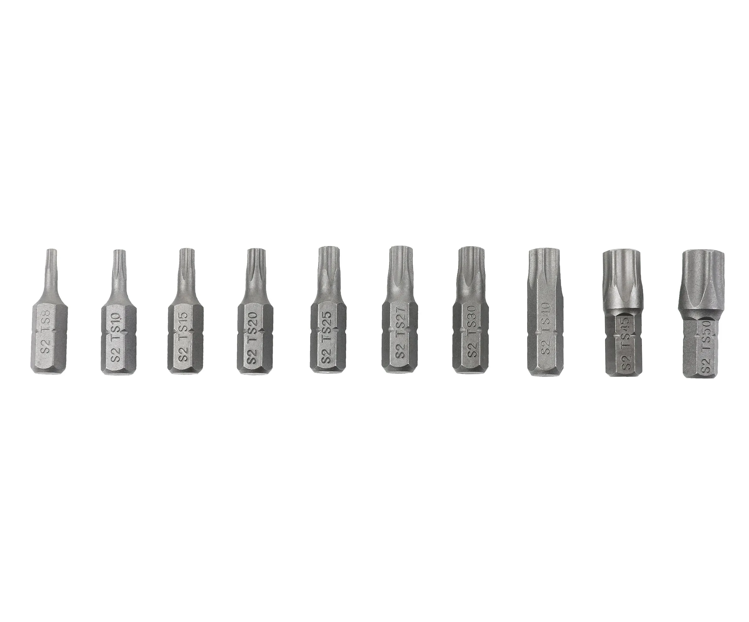 ARES 31004 - 10-Piece 5-Point Torx Plus Tamper Proof Security Bit Set