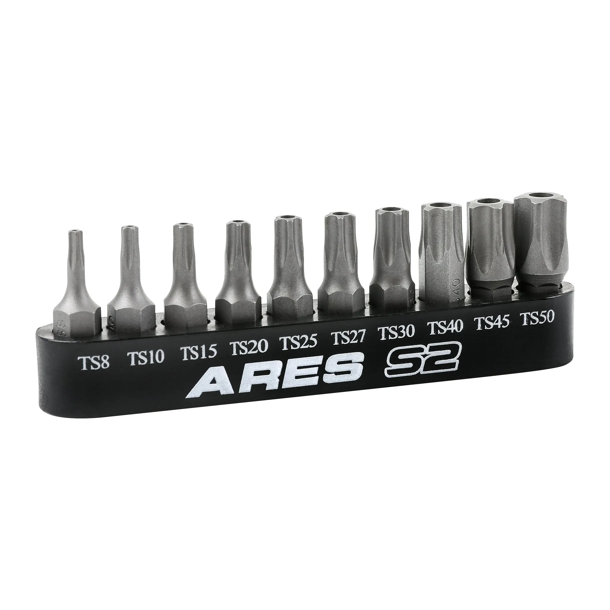 ARES 31004 - 10-Piece 5-Point Torx Plus Tamper Proof Security Bit Set