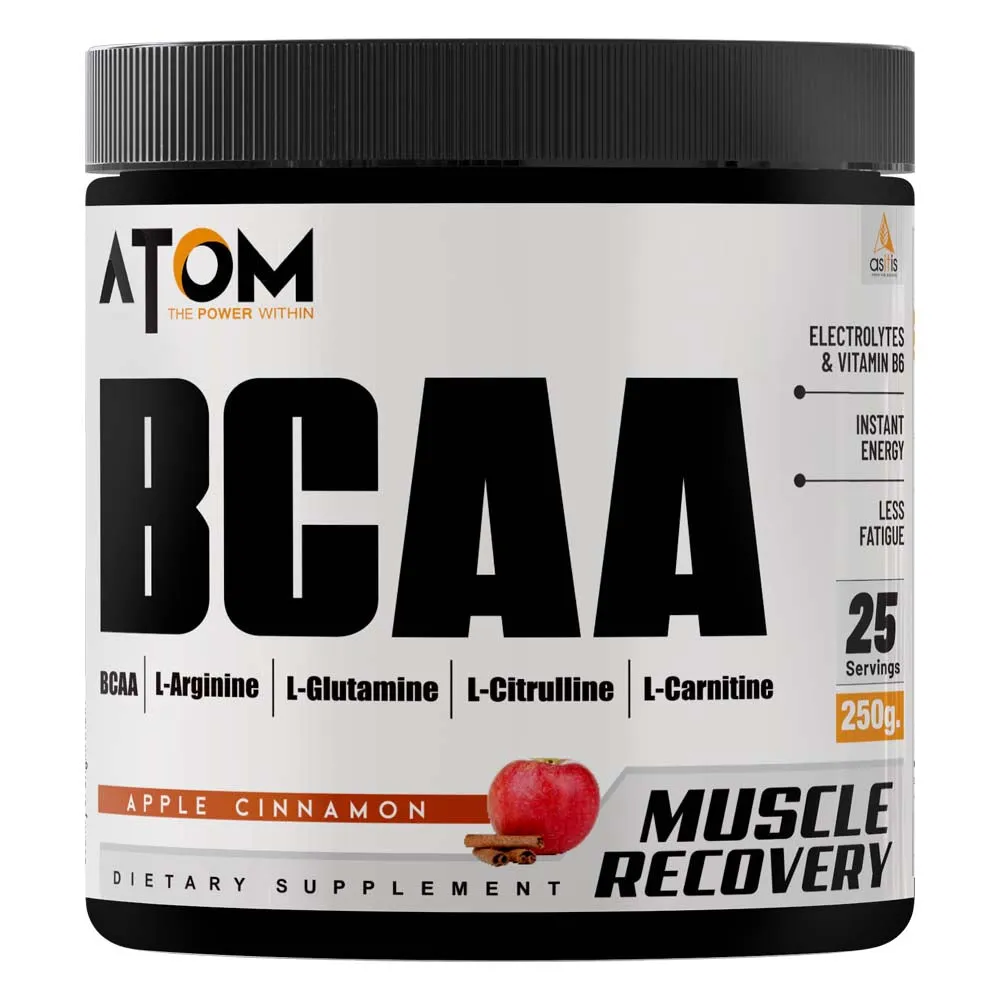 ATOM BCAA 250g with L-arginine, L-Carnitine, L-Citrulline