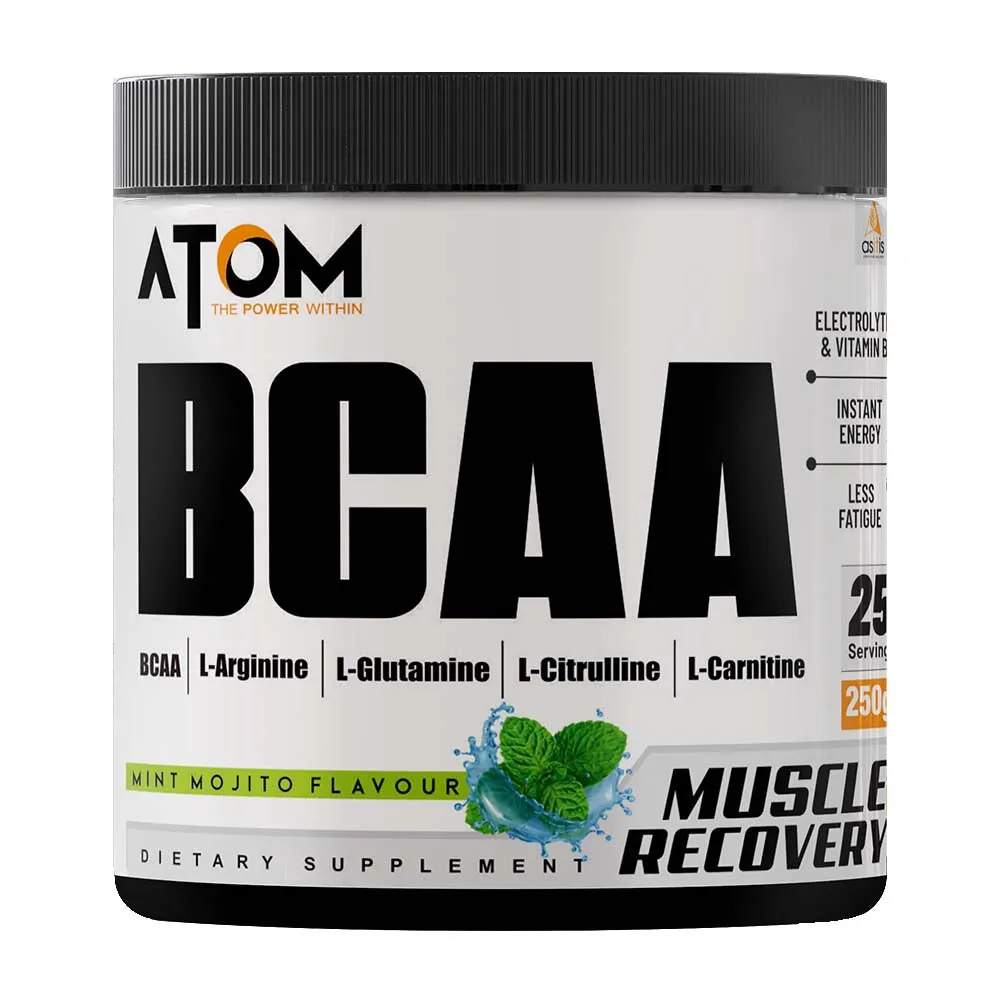 ATOM BCAA 250g with L-arginine, L-Carnitine, L-Citrulline