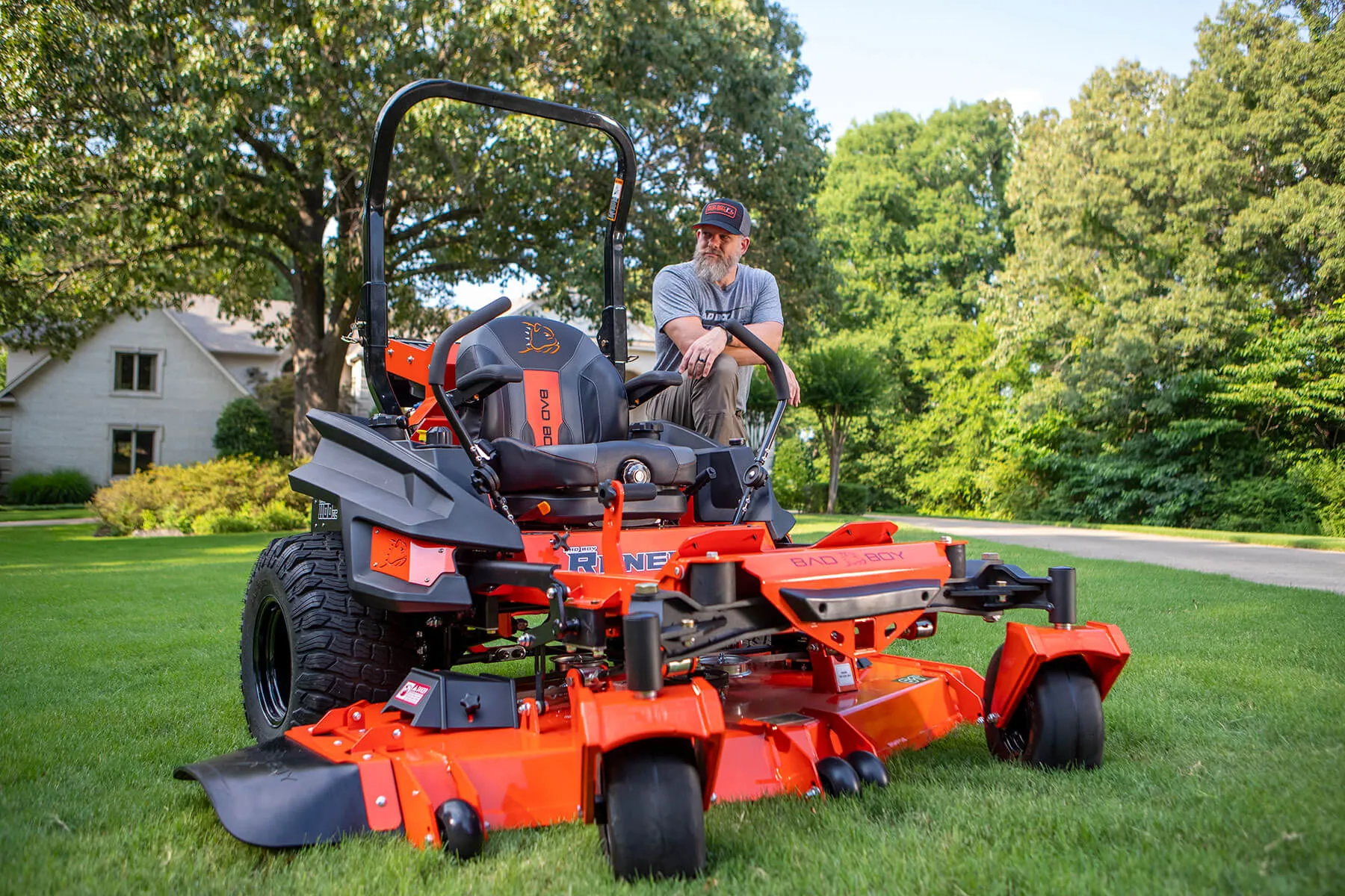 Bad Boy Renegade 61" Commercial Zero-Turn Mower w/ 24.7hp Perkins Diesel