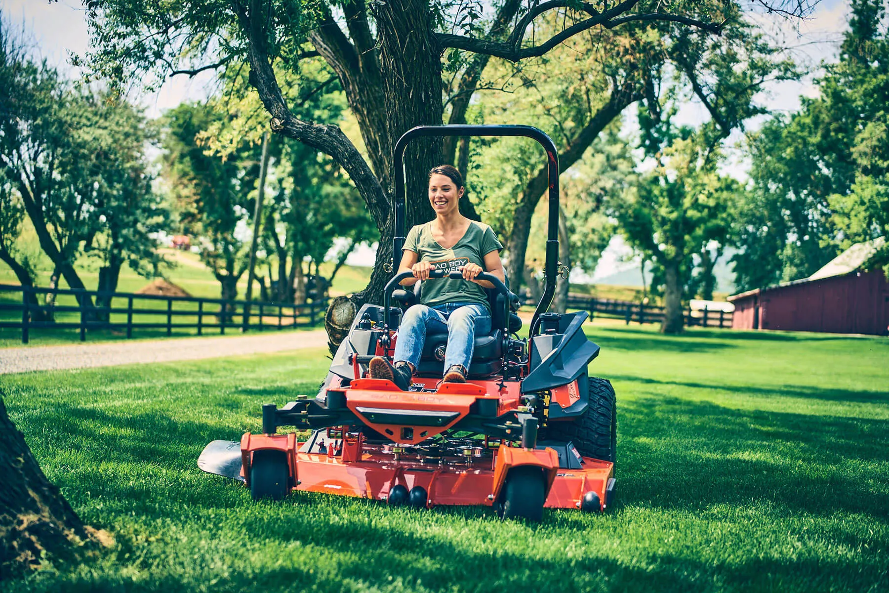 Bad Boy Rogue 54" Commercial Zero-Turn Mower w/ 27hp Kawasaki FX850