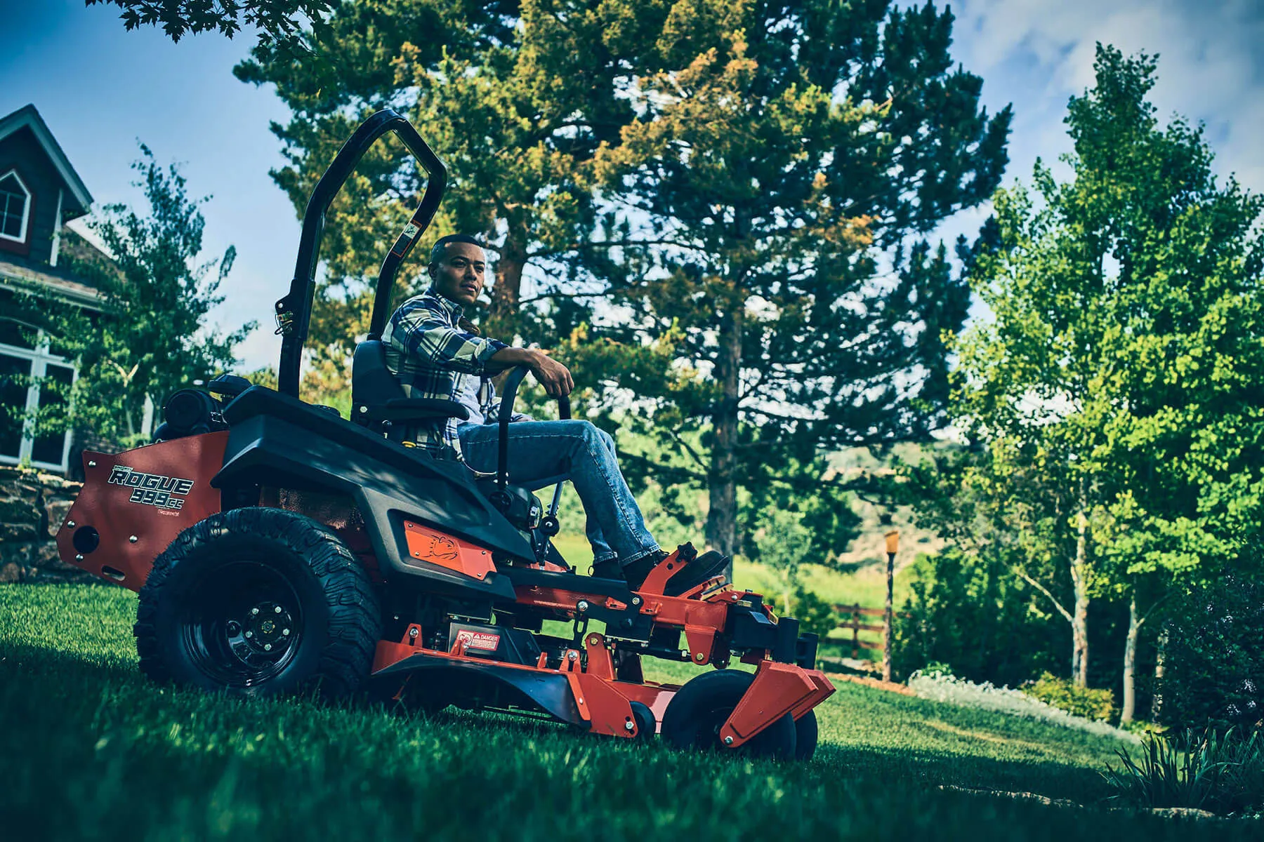 Bad Boy Rogue 61" Commercial Zero-Turn Mower w/ 27hp Kawasaki FX850