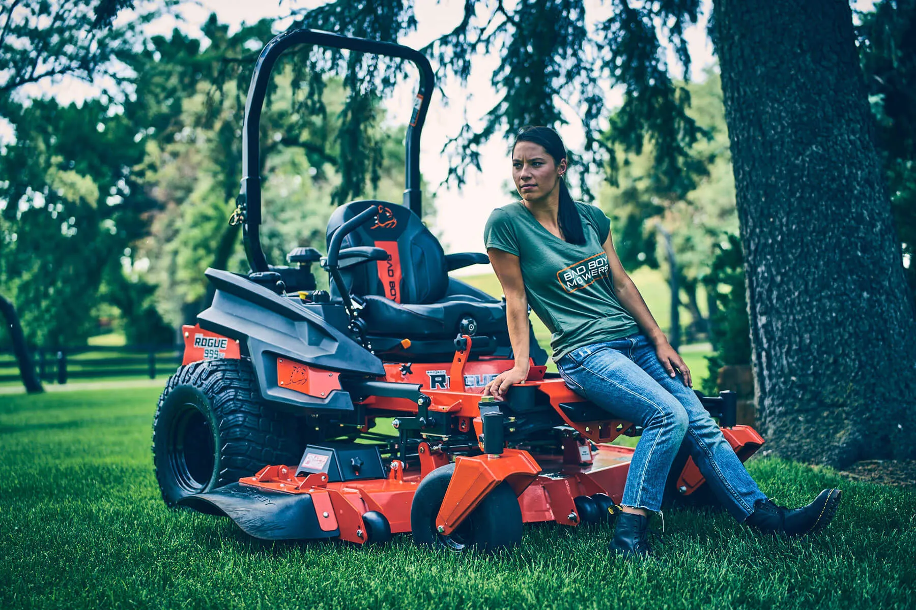 Bad Boy Rogue 61" Commercial Zero-Turn Mower w/ 27hp Kawasaki FX850