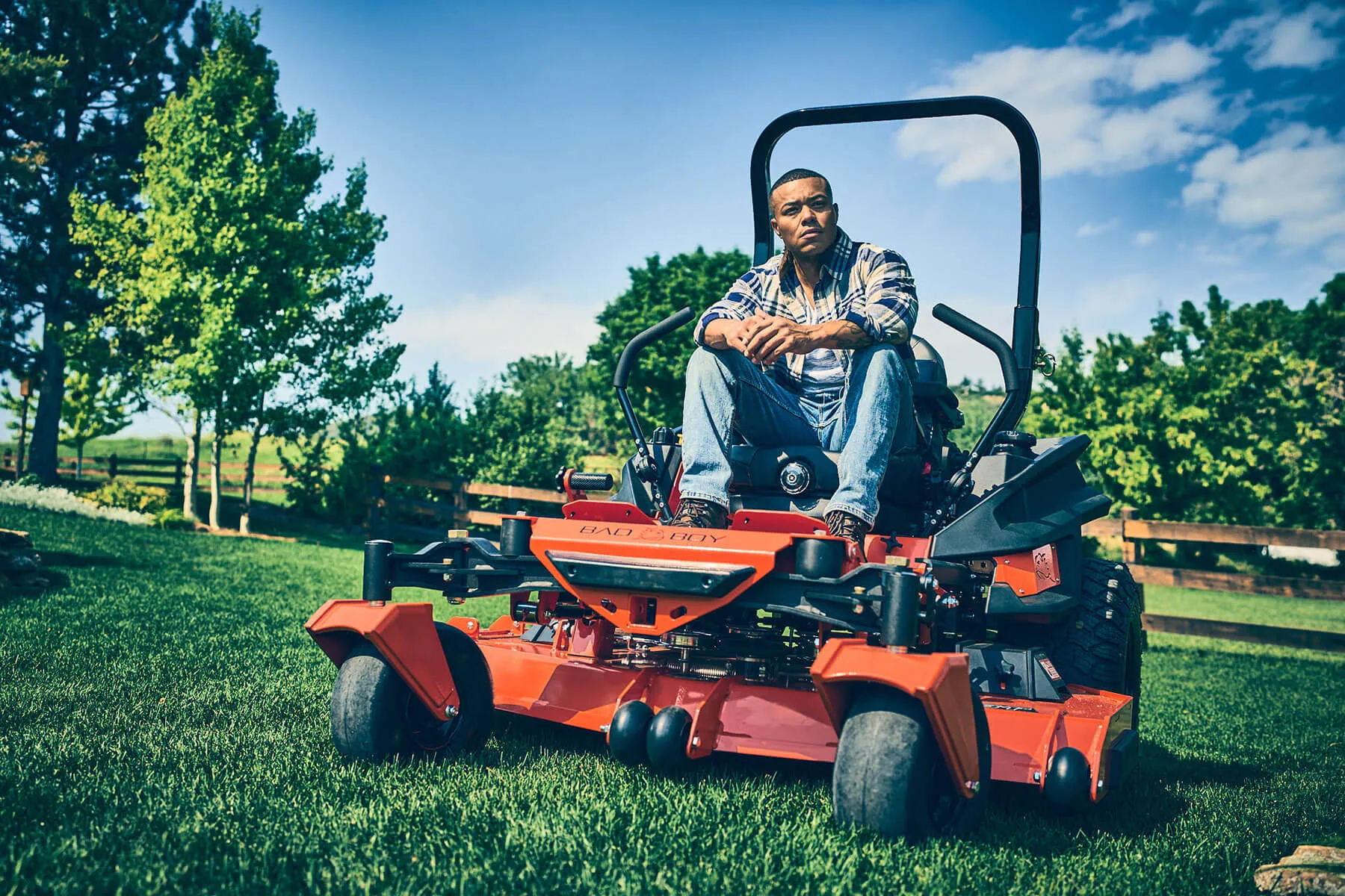 Bad Boy Rogue 61" Commercial Zero-Turn Mower w/ 27hp Kawasaki FX850