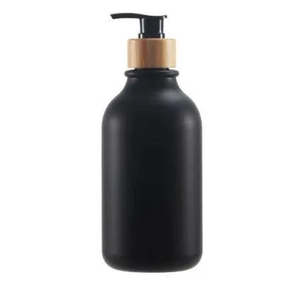 Bamboo Soap Dispenser Set: Elegant Bathroom & Kitchen Organizer