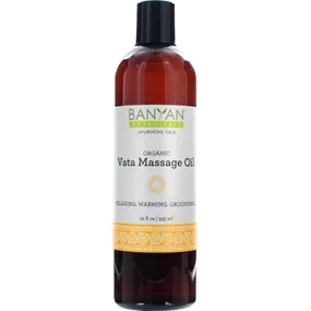 Banyan Botanicals Vata Massage Oil, Organic 12 oz