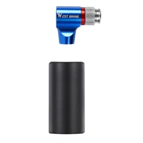 Bicycle CO2 Portable Mini Pump(Blue)