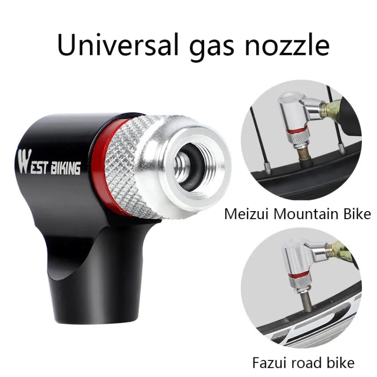 Bicycle CO2 Portable Mini Pump(Indicate Silver)