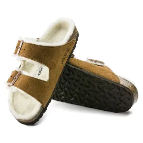 Birkenstock Arizona Shearling in Mink