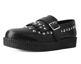 Black Studded Loafer