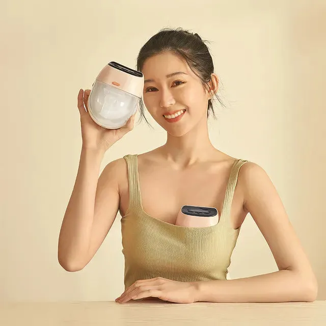 Blooming Blossom Wearable All-in-One Breast Pump 200ml (Pink)