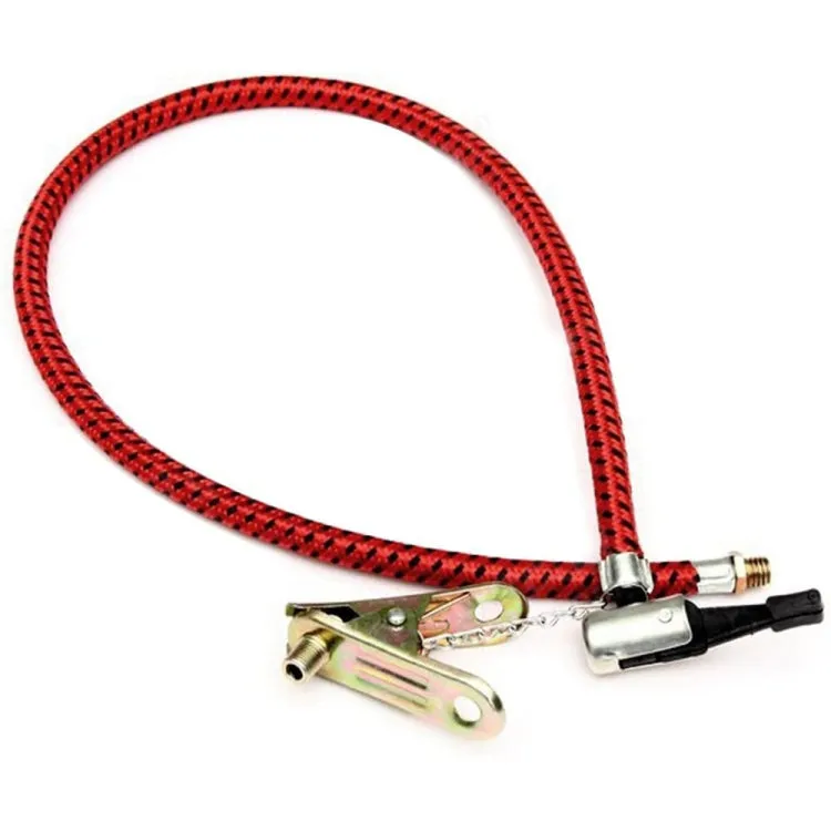 Car Tire Foot Pump Air Pipe Accessories Bicycle / Motorcycle Air Hose, Length: 60cm