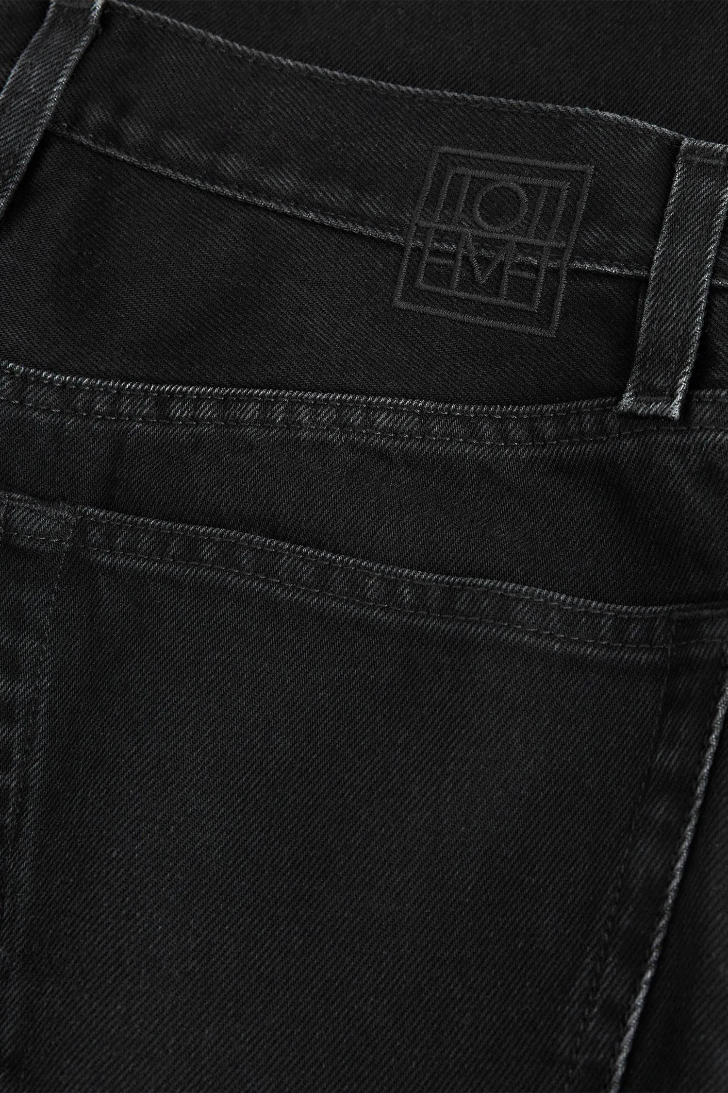 Classic Cut Denim Full Length Faded Black