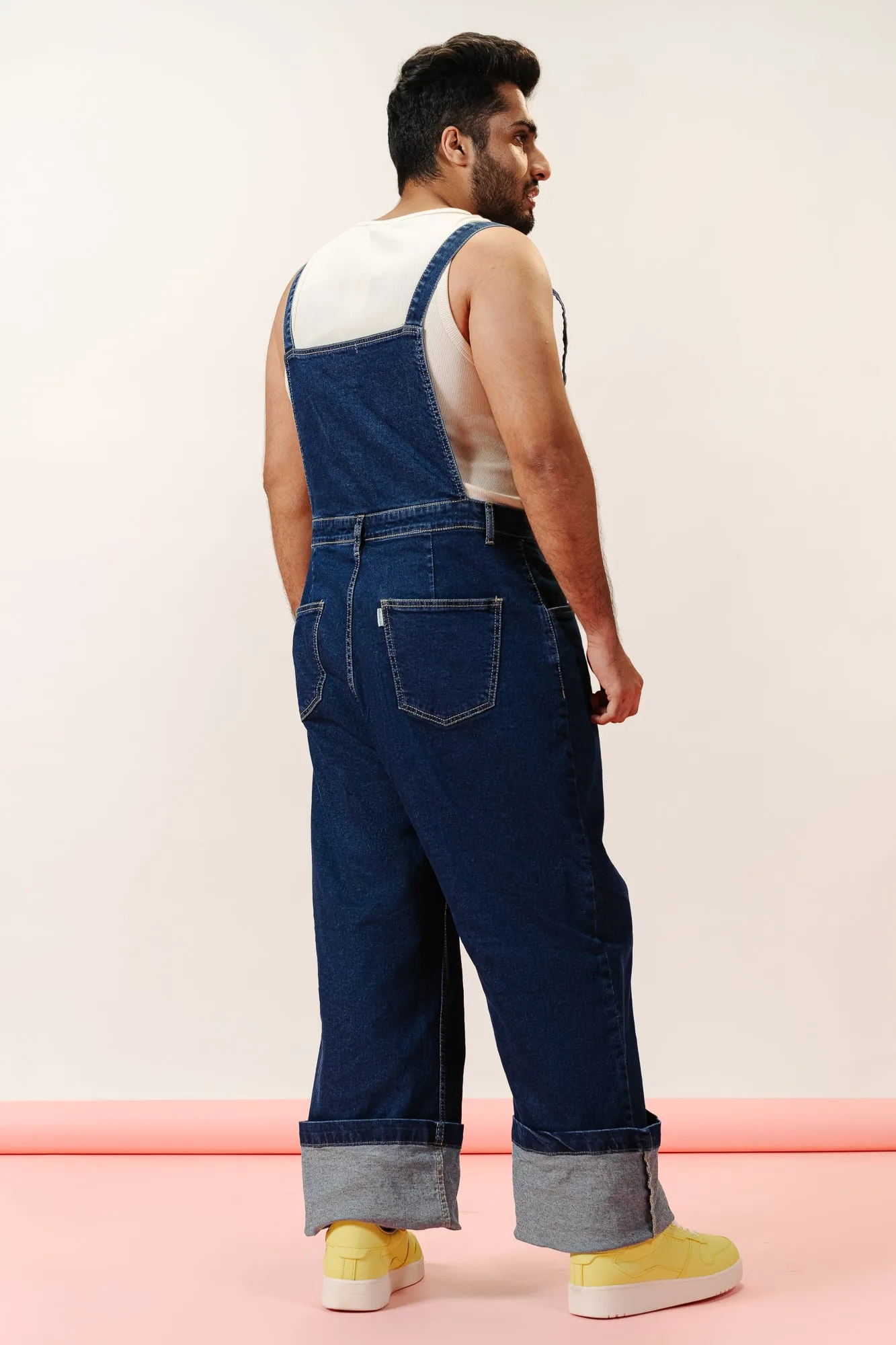 Classic Indigo Men's Stretch Dungaree