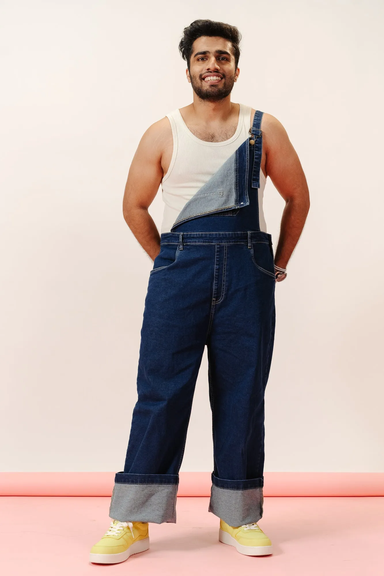 Classic Indigo Men's Stretch Dungaree