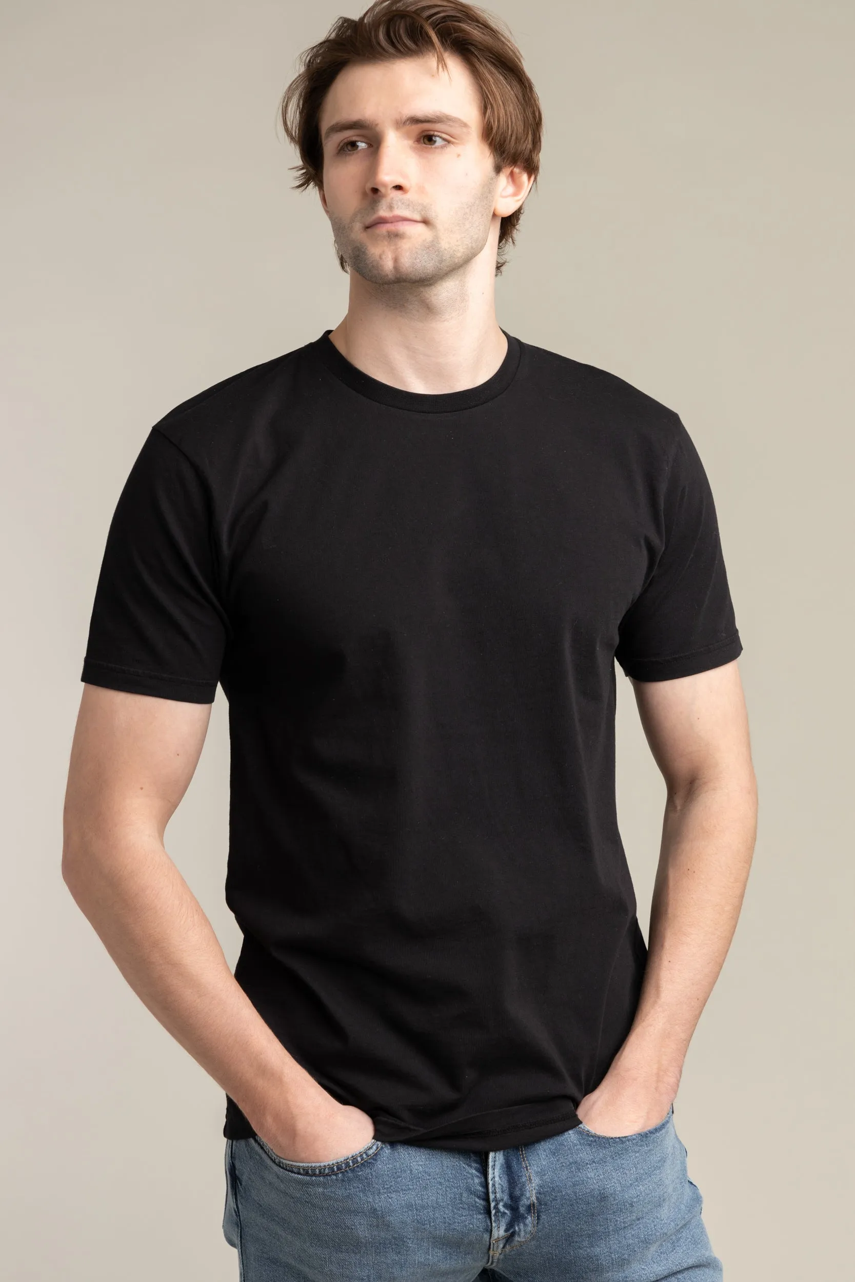 Classic Organic Tee - Deep Black