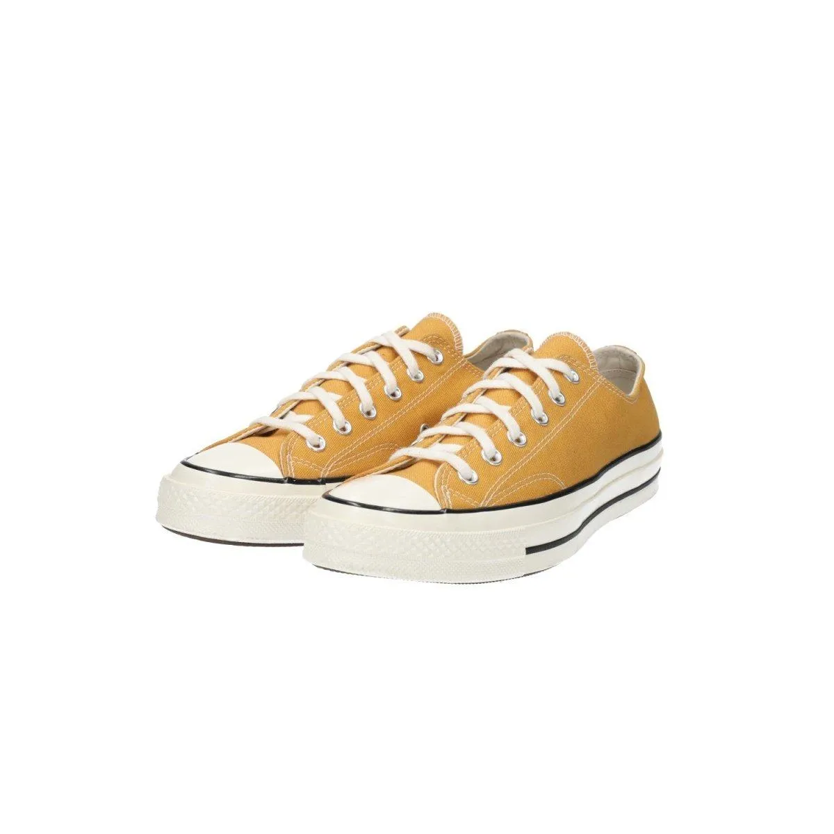 Converse Chuck Taylor All Star 70 Ox Low-Top Sneakers Fabric Yellow Colour For Women