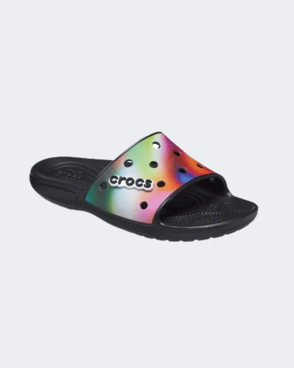 Crocs Classic Solarized Clog Unisex Slippers Lifestyle Black/Multi 207557-0C4