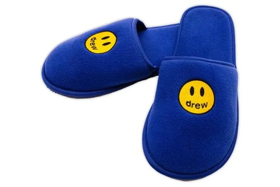 DREW HOUSE MASCOT SLIPPERS ROYAL BLUE