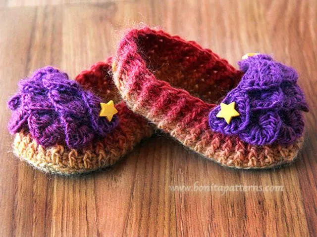 E-Book:Ten Crochet Bootie Patterns for Toasty Tootsies