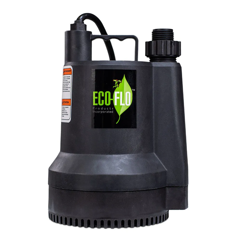 Eco-Flo Submersible Utility Pump 1/6 HP