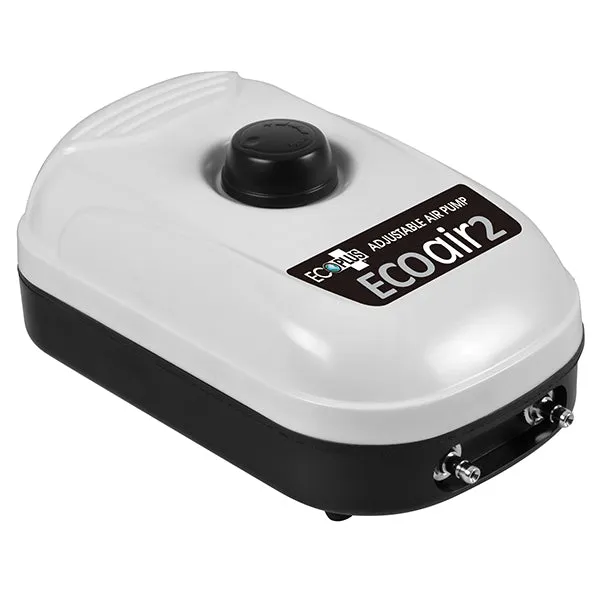 EcoPlus® EcoAir 2, Adjustable Air Pump, Two Outlets, 3 Watt (126 GPH)