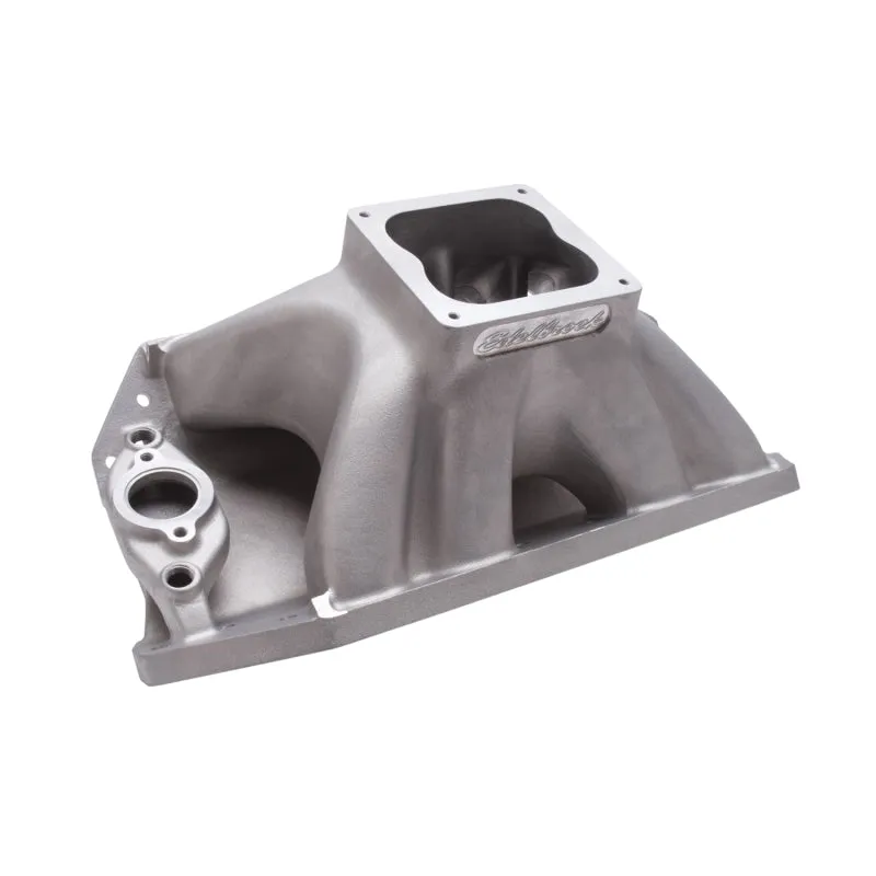 Edelbrock Big Victor 2 Spread Port Dominator Flange Single Plane Intake Manifold - Rectangle Port - Big Block Chevy 28002