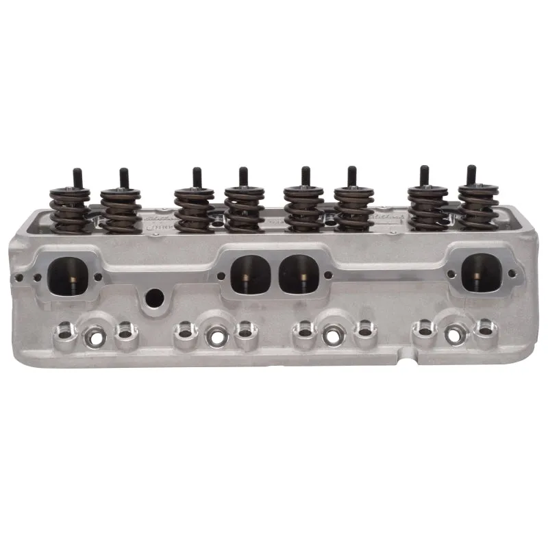 Edelbrock E-210 Cylinder Head - SB Chevyw/ 64cc. Combustion Chamber