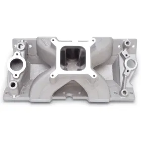 Edelbrock Super Victor Vortec Bowtie Intake Manifold - SB Chevy Vortec w/ GM Cast-Iron Vortec Bowtie Heads (4000-8000 RPM)