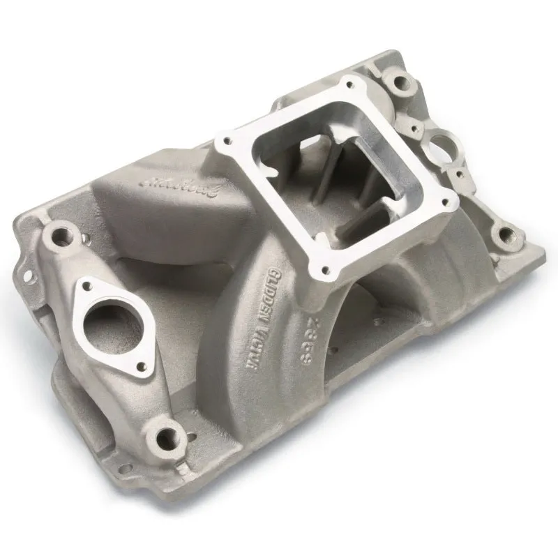 Edelbrock Victor Glidden 18 Degree Chevy Intake Manifold Non-EGR