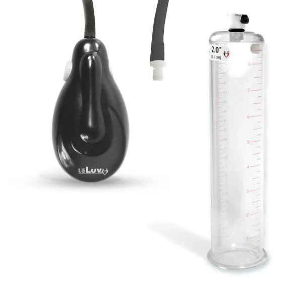 eGrip Electric Penis Pump with Premium Hose | 9 or 12 Inch Length, 1.35-3.70 Inch Diameter