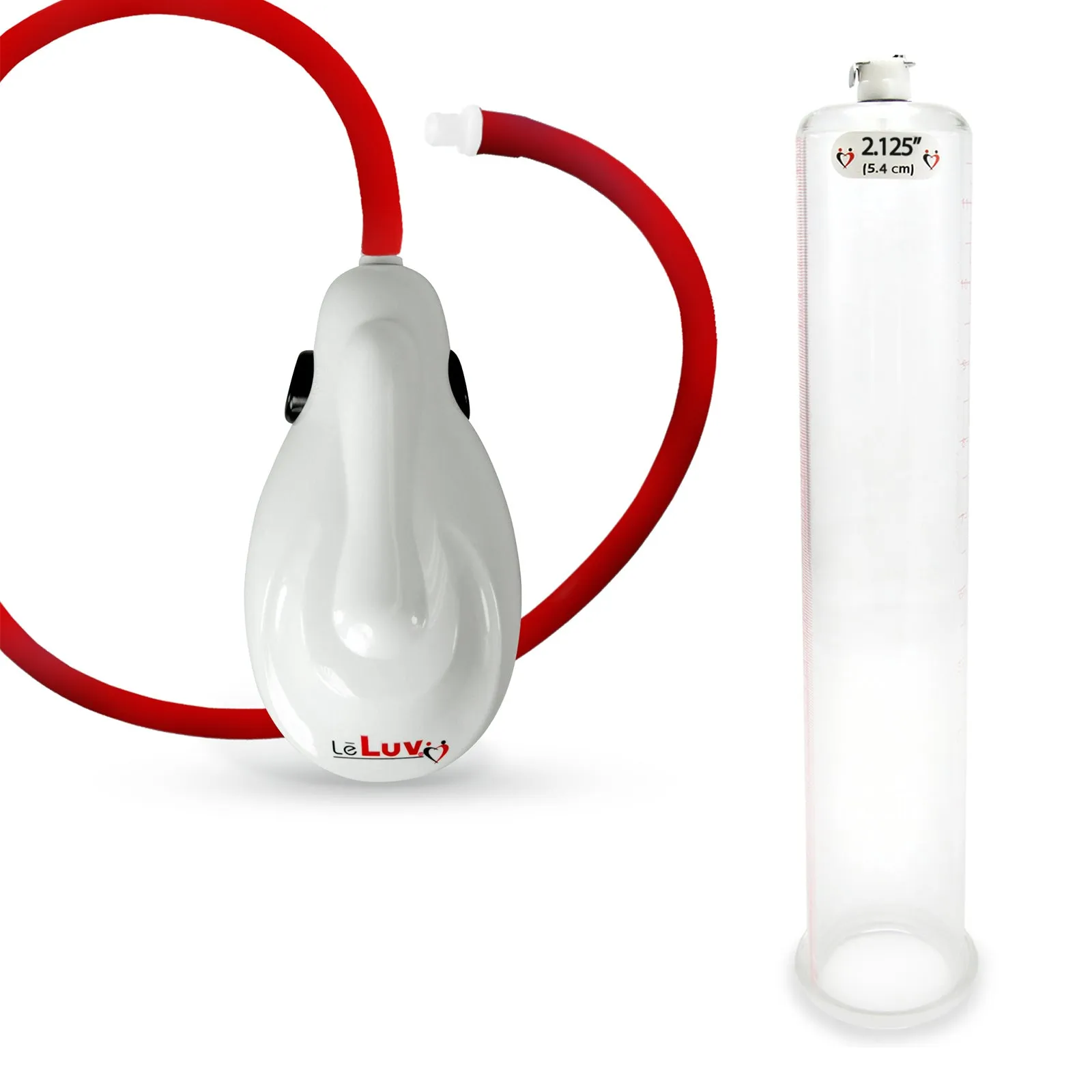 eGrip Electric Penis Pump with Premium Hose | 9 or 12 Inch Length, 1.35-3.70 Inch Diameter