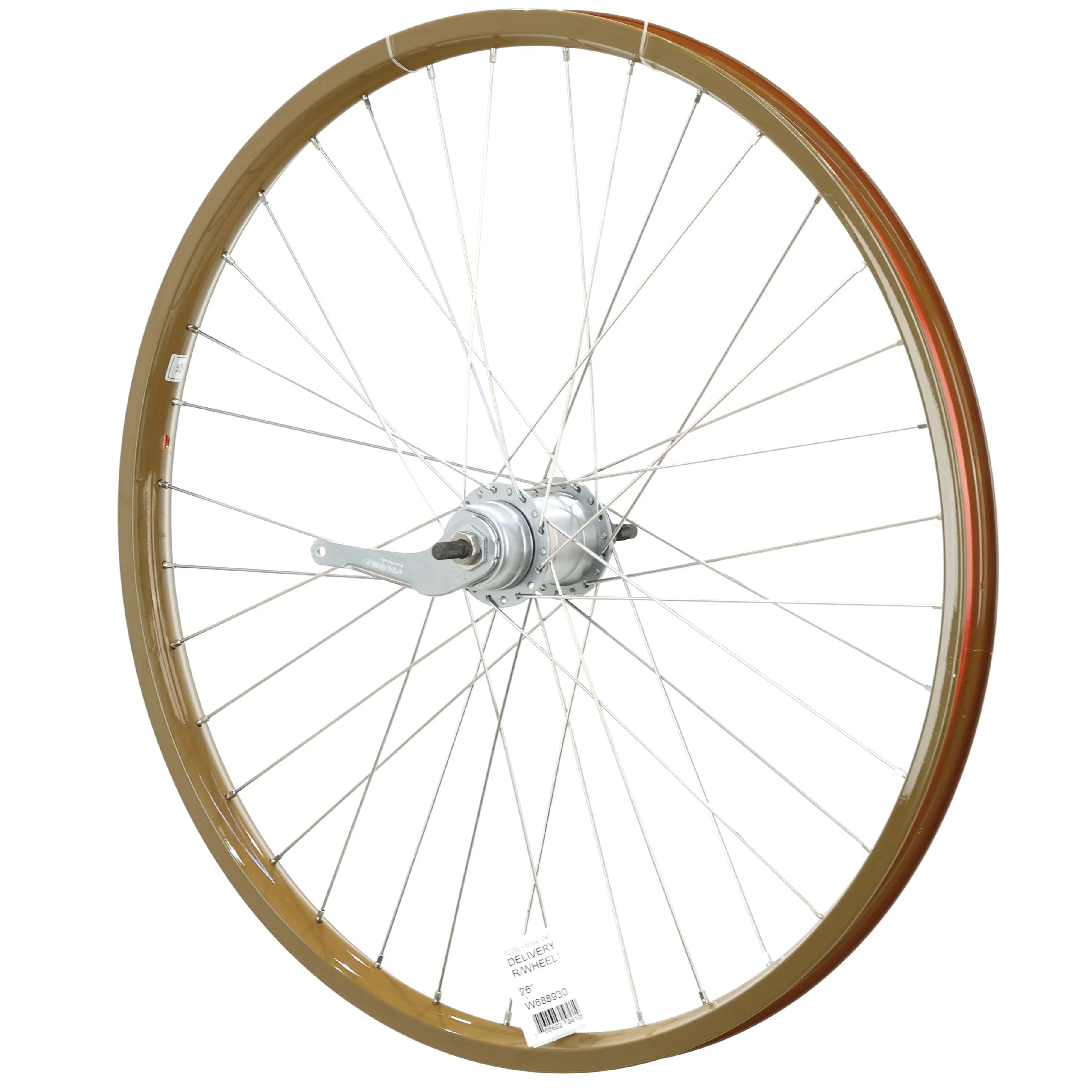 Electra Delivery 26 Rear Wheel, Clincher, Nexus 3Speed Hub, Coaster Brake,BoltOn