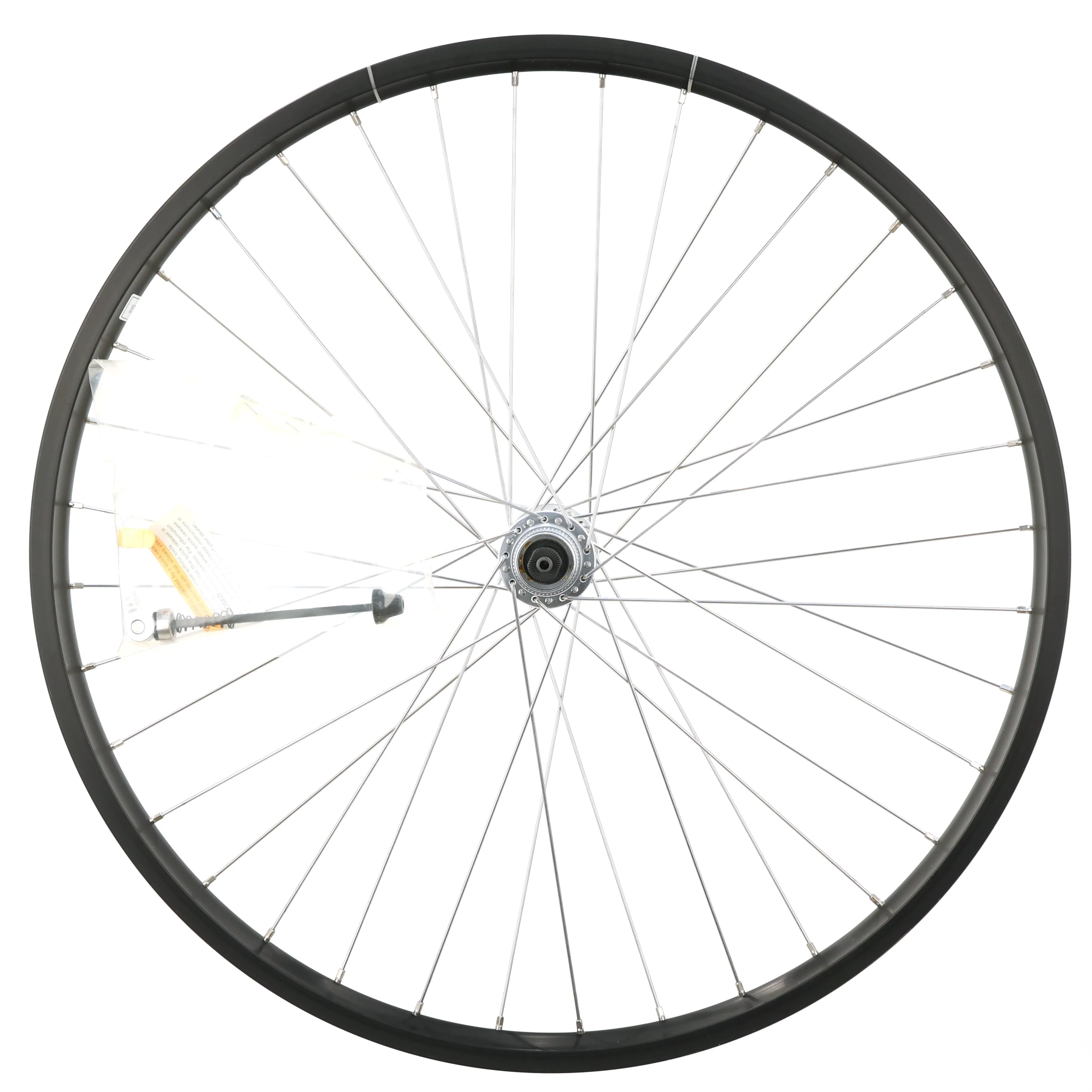 Electra Townie Go! 8i 26" Front Wheel, Clincher, Centerlock, QR, Schrader