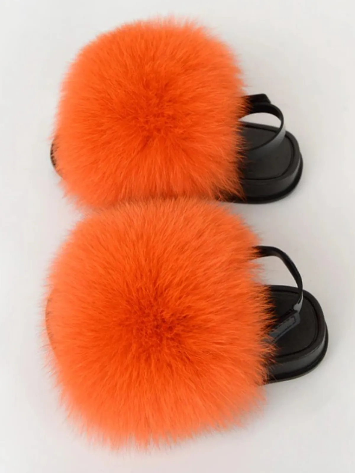 Feelin' Extra Fab Fur Sandals by Liv and Mia