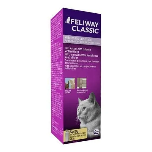 FELIWAY CLASSIC spray for cats 60 ml pheromone,  pheromones